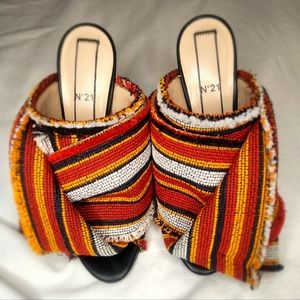 N°21 multi color mules